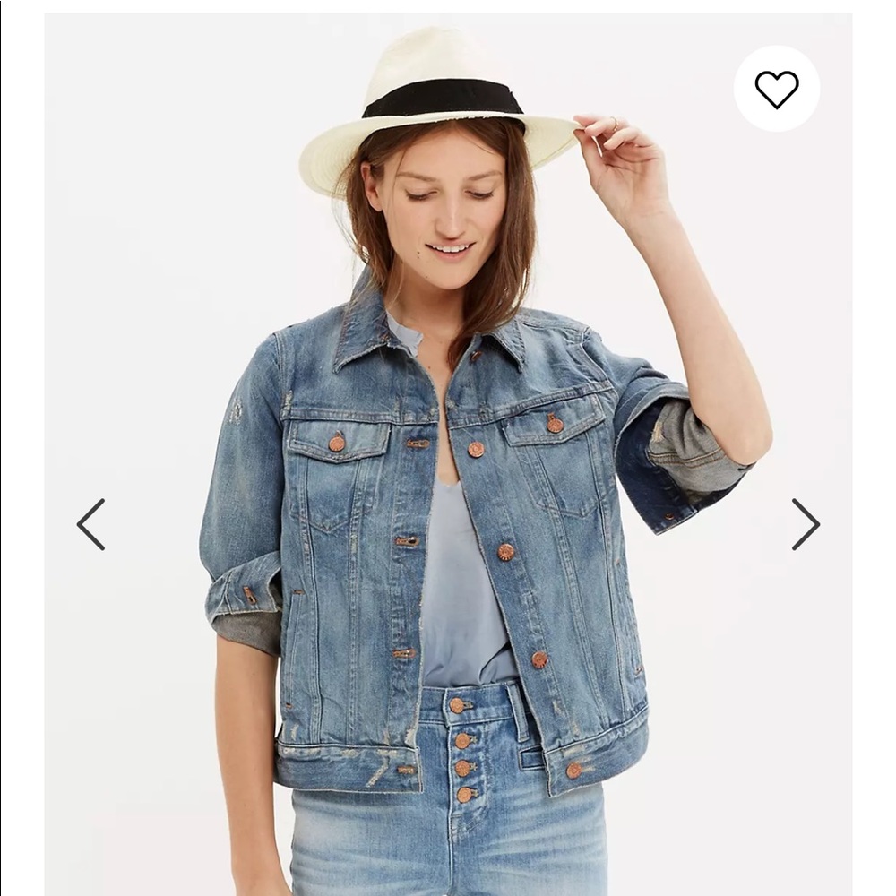 Madewell Jean Jacket in Ellery Wash